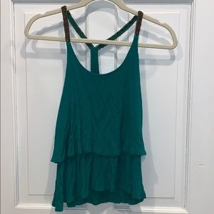 Women’s shirt with beaded sequence.